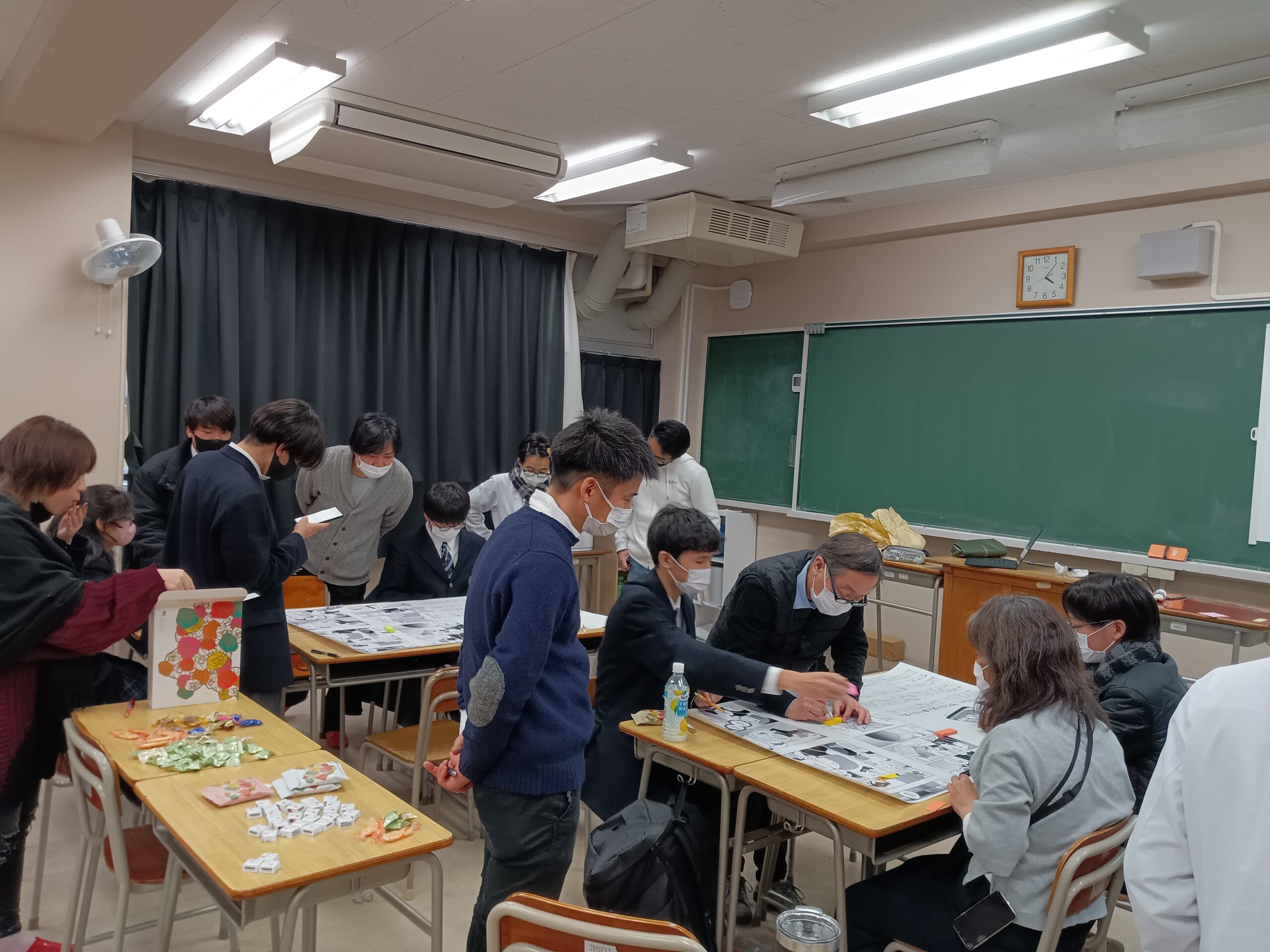 足立東高等学校でのジンブンアトラスの実践
