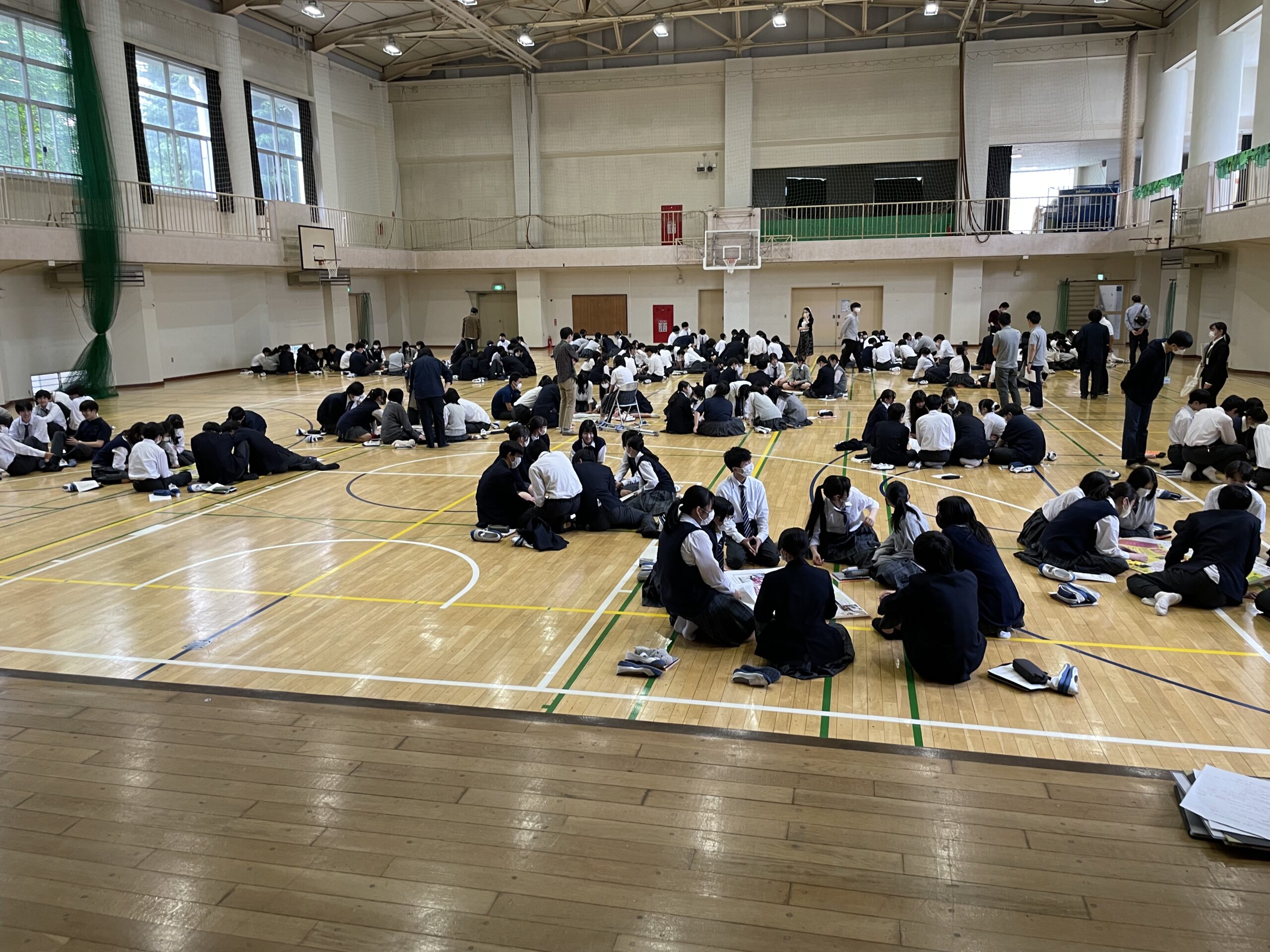 松原高校でのジンブンアトラスの実践